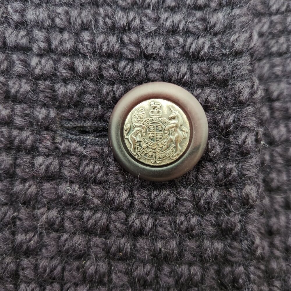 Vintage Pendleton Wool Jacket Eggplant Purple Cre… - image 5